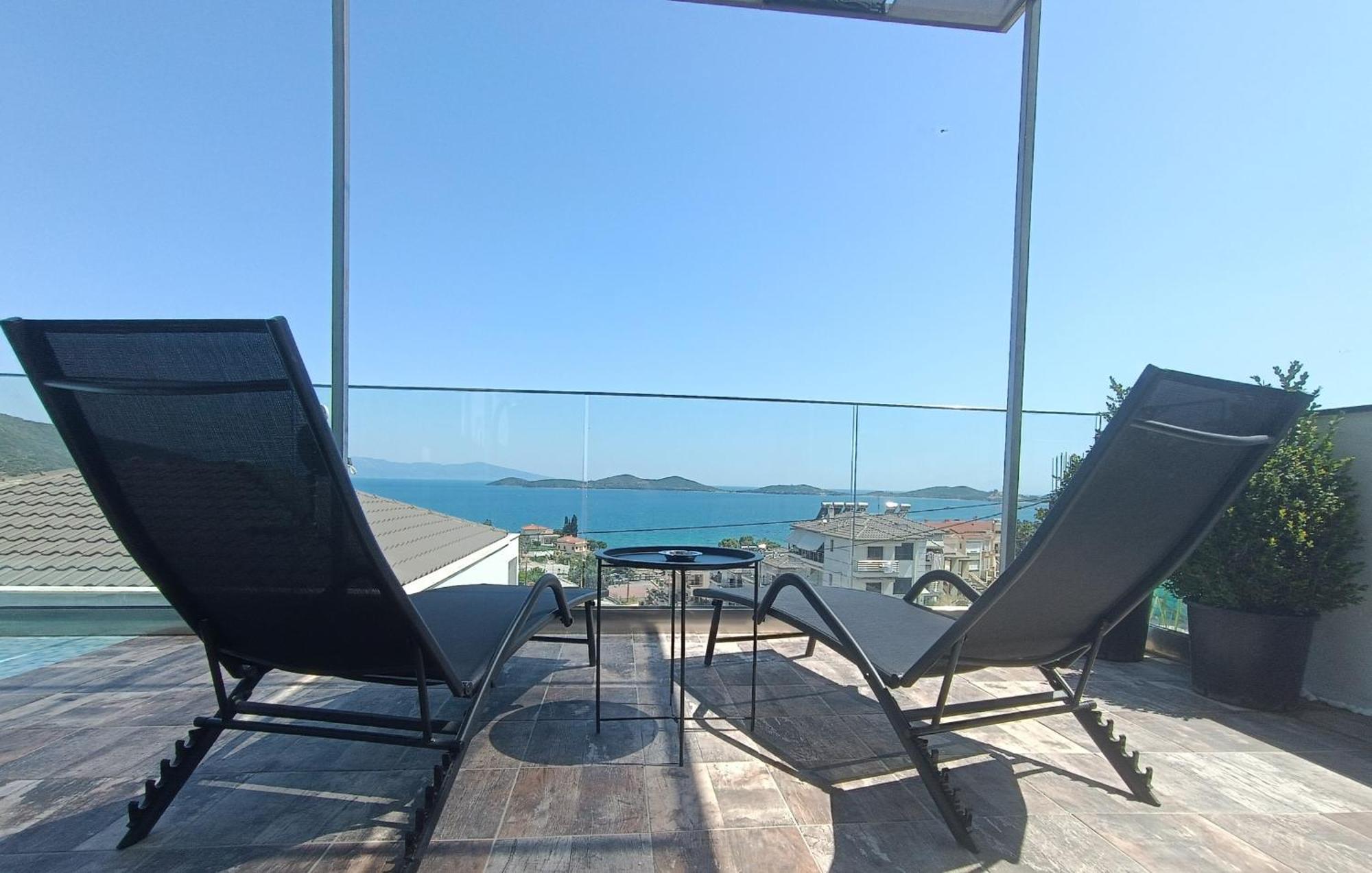 Alta Mare Aparthotel Néa Péramos Exterior foto